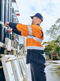 Bisley Workwear Apex 160 Taped FR Ripstop Vented Shirt BS8338T Metro Workwear.