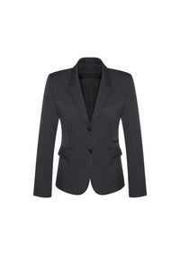 Biz Corporates Womens 2 Button Mid Length Jacket 60119 Metro Workwear.