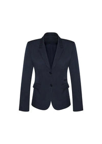 Biz Corporates Womens 2 Button Mid Length Jacket 60119 Metro Workwear.