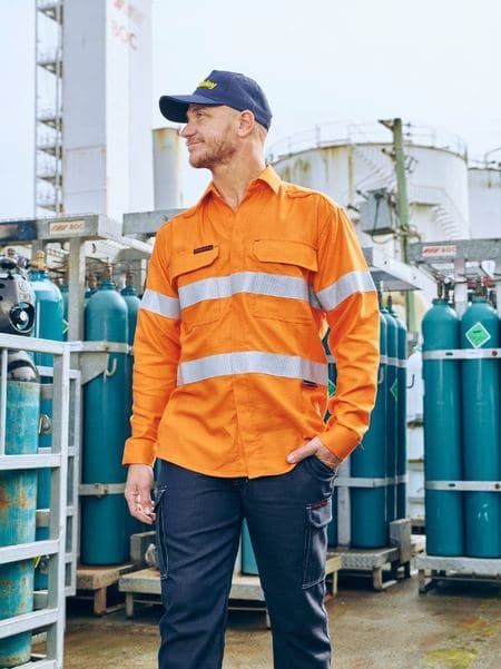 Bisley Workwear Apex 160 Taped FR Ripstop Vented Shirt BS8339T Metro Workwear.