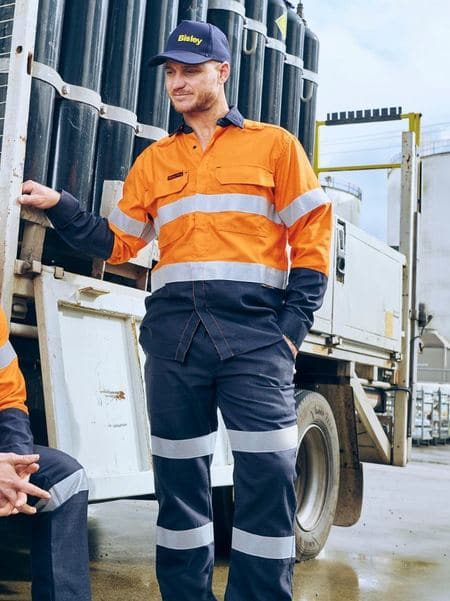 Bisley Apex 240 FR Ripstop Taped Pant BP8580T Metro Workwear.