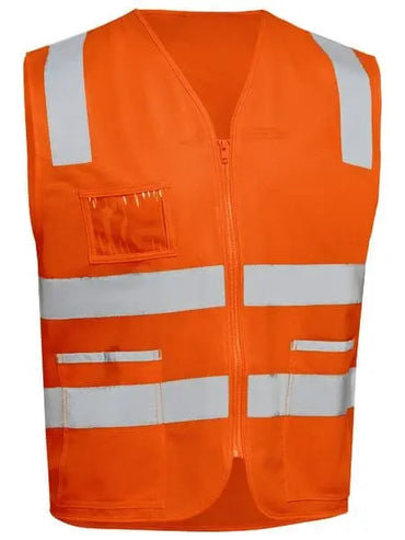 Bisley Taped Hi Vis Safety Vest BV0341T Metro Workwear.