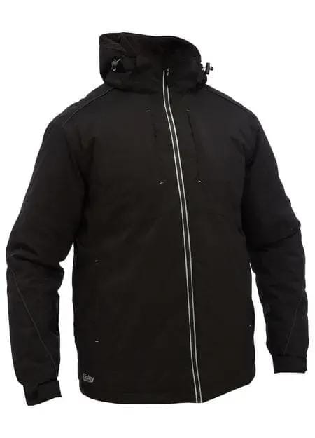 Bisley Workwear Heated Jacket With Hood BJ6743 in Black