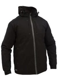 Bisley Workwear Heated Jacket With Hood BJ6743 in Black