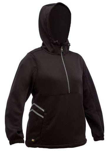 Bisley Women's Liquid Repellent Fleece Hoodie BKL6574 Metro Workwear.