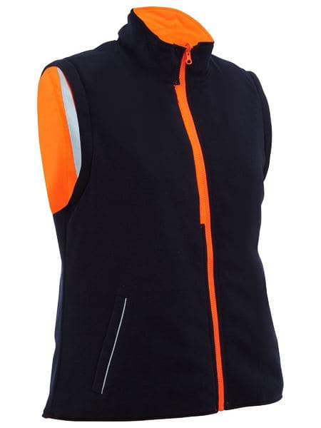 Bisley Taped Women's Hi Vis 5 in 1 Rain Jacket BKL6975 Metro Workwear.
