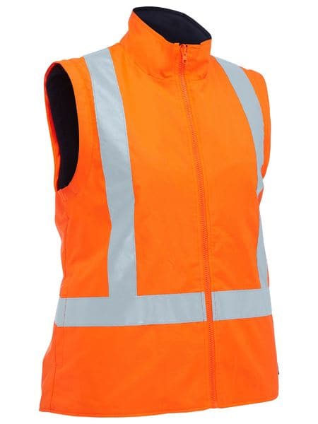 Bisley Taped Women's Hi Vis 5 in 1 Rain Jacket BKL6975 Metro Workwear.