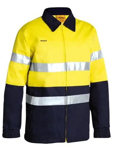Bisley Workwear 3m Taped Hi Vis Drill Jacket BK6710T Metro Workwear.