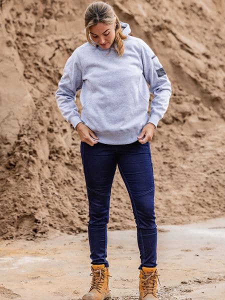 Bisley Women's Work Fleece Hoodie BKL6724 Metro Workwear.