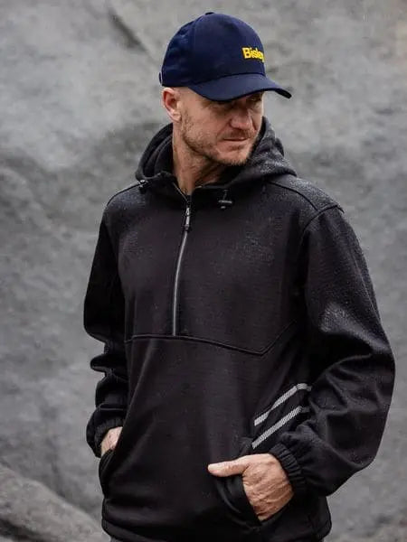 Bisley Workwear Liquid Repellent Fleece Hoodie BK6574 Metro Workwear.