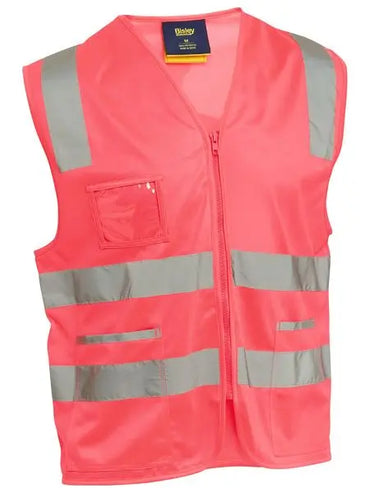 Bisley Taped Hi Vis Safety Vest BV0341T Metro Workwear.