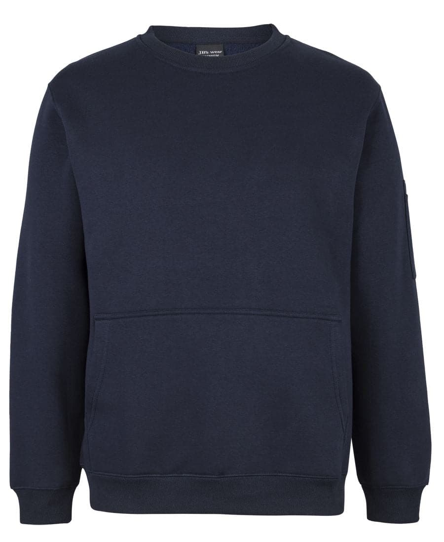 Jb's Premium Trade Crew Neck Fleece 6CCF Metro Workwear.