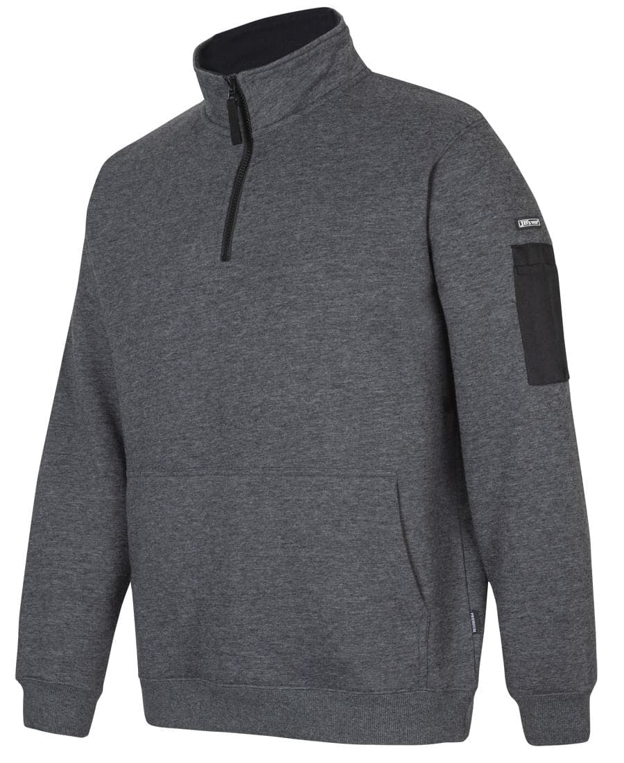 Jb's Premium Trade 1/2 Zip Fleece 6CHF Metro Workwear.