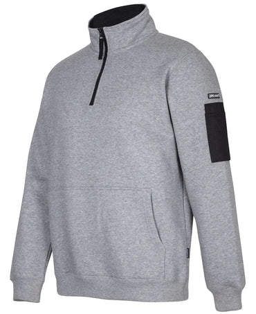 Jb's Premium Trade 1/2 Zip Fleece 6CHF Metro Workwear.