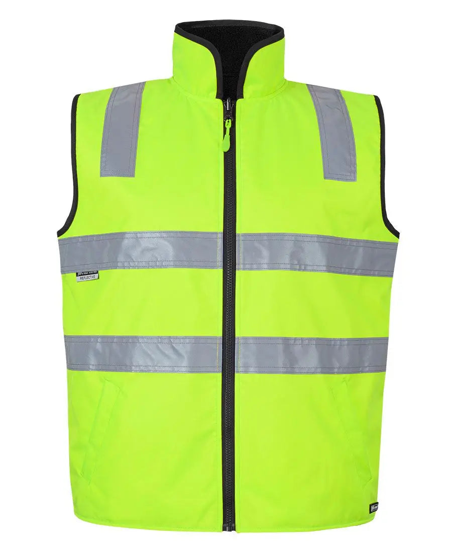 JB'S Hi-Vis Reversible Vest 6D4RV - Metro Workwear