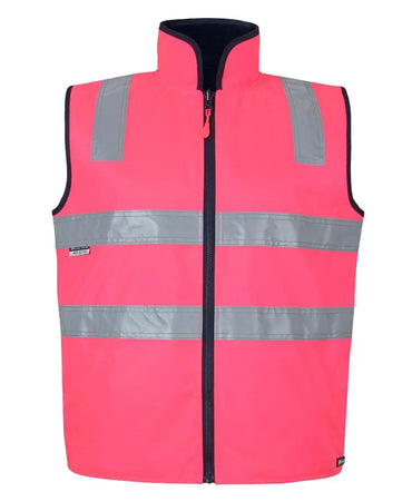 JB'S Hi-Vis Reversible Vest 6D4RV - Metro Workwear