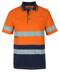 Hi Vis (D+n) S/s Cotton Polo 6DCPS Jb's Wear