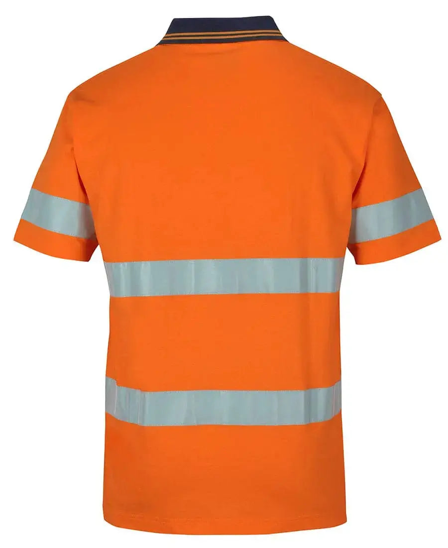 Hi Vis (D+n) S/s Cotton Polo 6DCPS Jb's Wear
