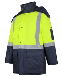 JB'S Hi Vis Day Night Freezer Jacket 6DFJ Metro Workwear.
