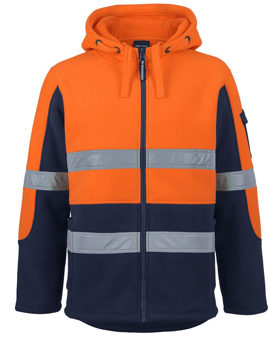 Jb's Hi Vis Shepherd Full Zip Taped Hoodie 6DLZ