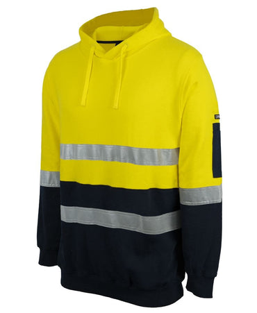 JB'S Hi-Vis 310 Cotton Day Night Pullover Hoodie 6DVPM Metro Workwear.