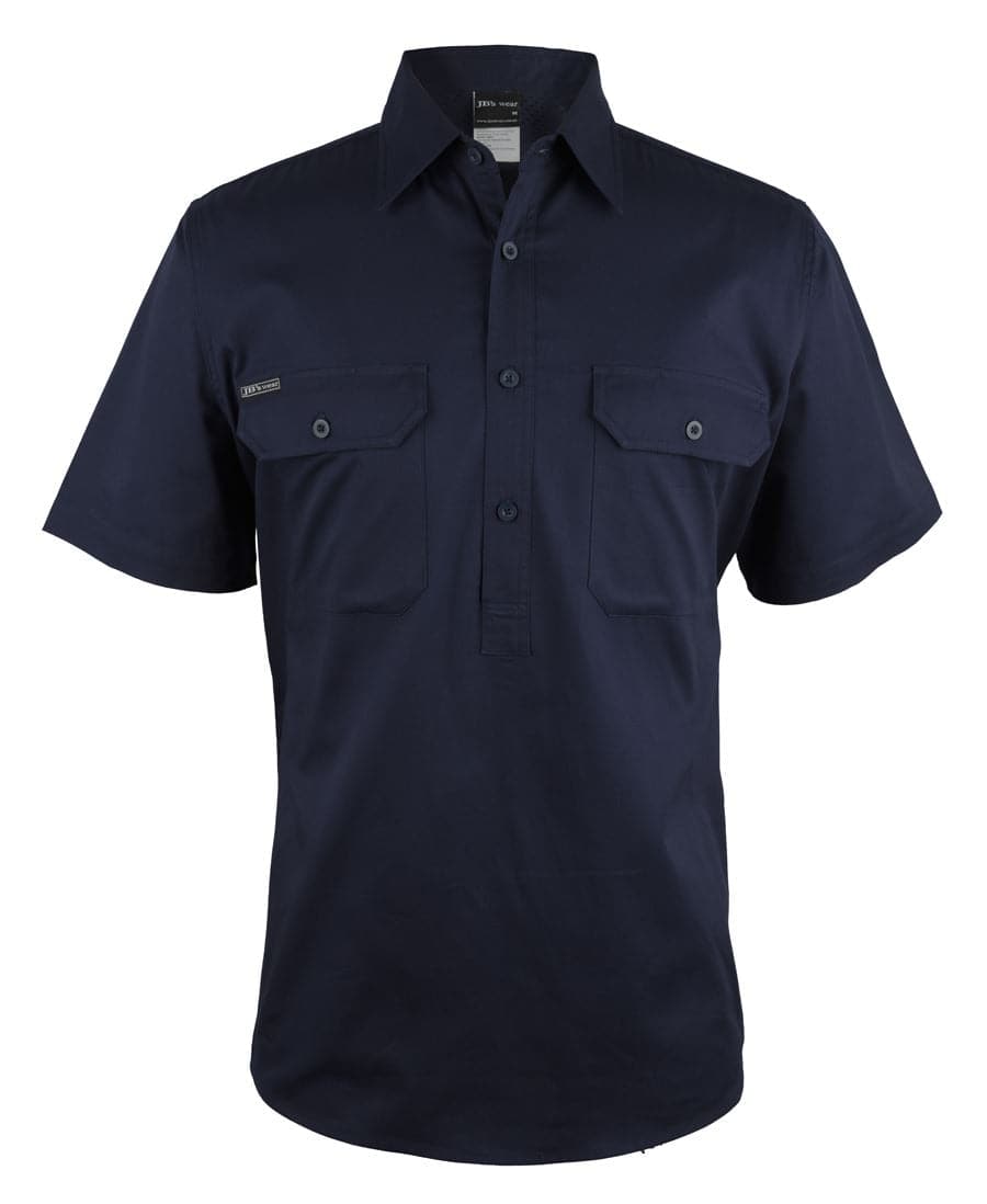 Jb's Close Front Short Sleeve Work Shirt 6WKCF Metro Workwear.