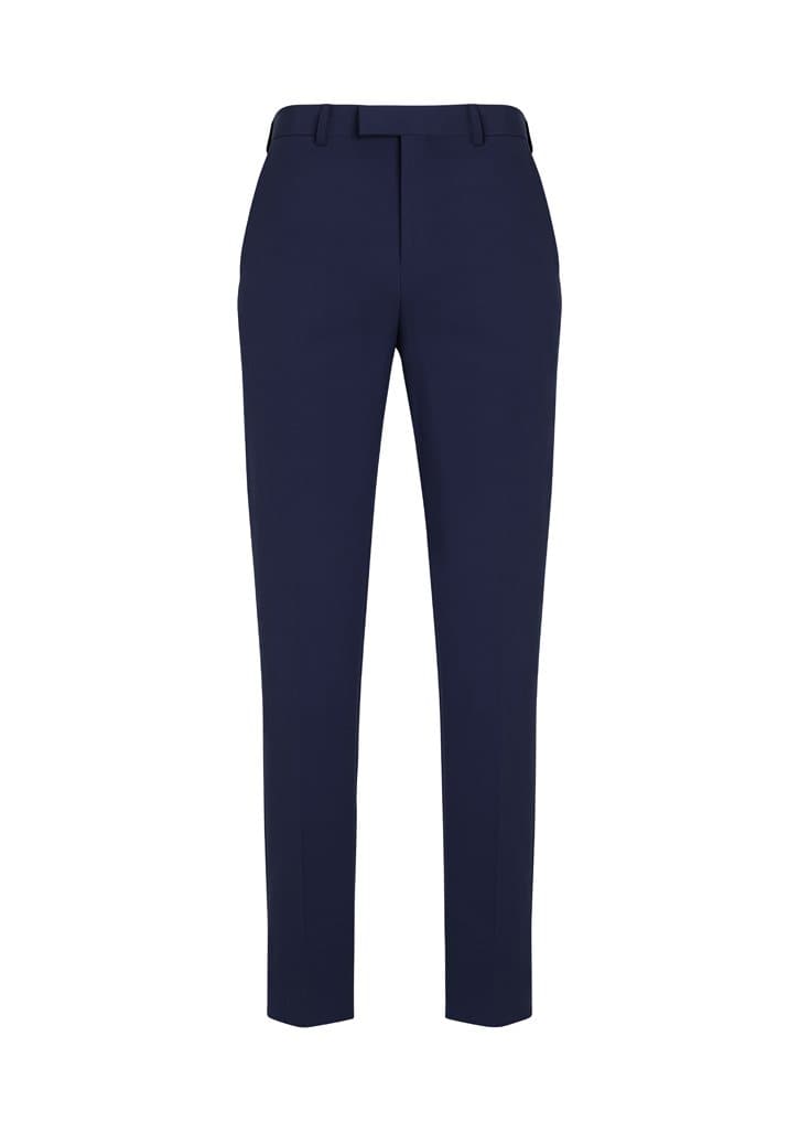 Biz Corporates Mens Slim Fit Flat Front Pant 70716R Metro Workwear.