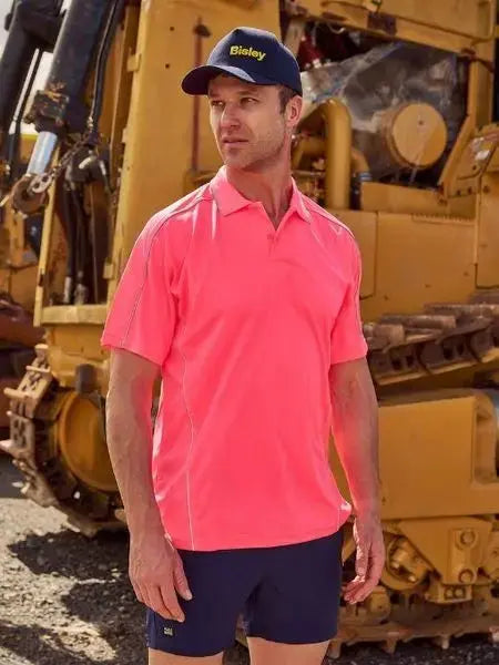 Pink Hi Vis Polo Shirts