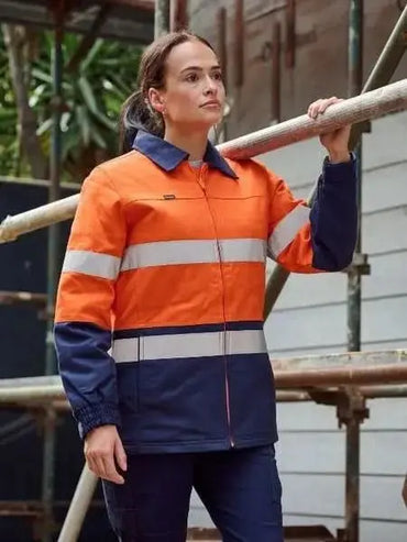 Bisley Women's Taped Hi Vis Drill Jacket BKL6710T
