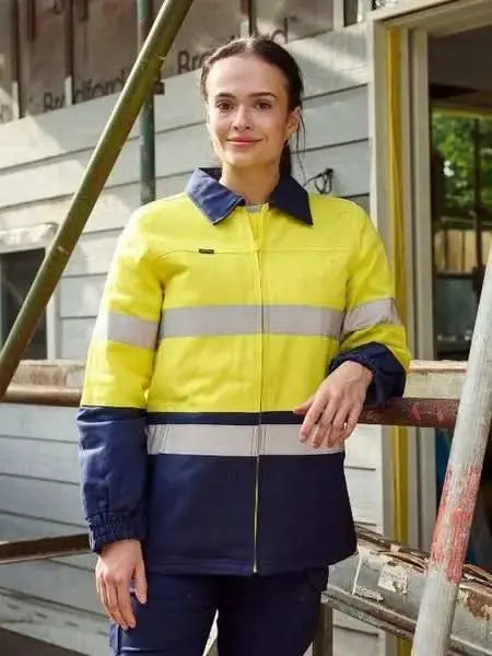 Bisley Women's Taped Hi Vis Drill Jacket BKL6710T