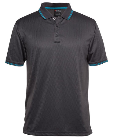 Jb's Jacquard Contrast Polo 7JCP