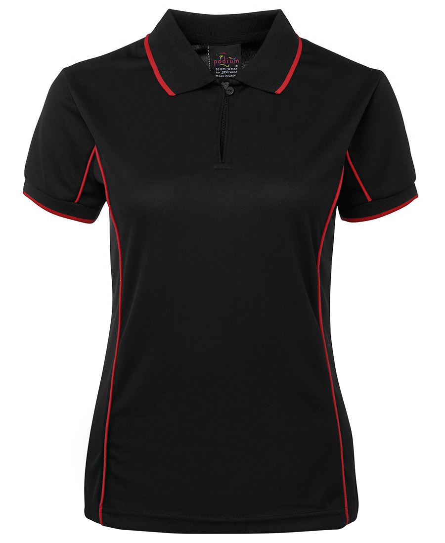 JB'S Podium Women’s Piping Work Polo Shirt 7LPI  Metro Workwear