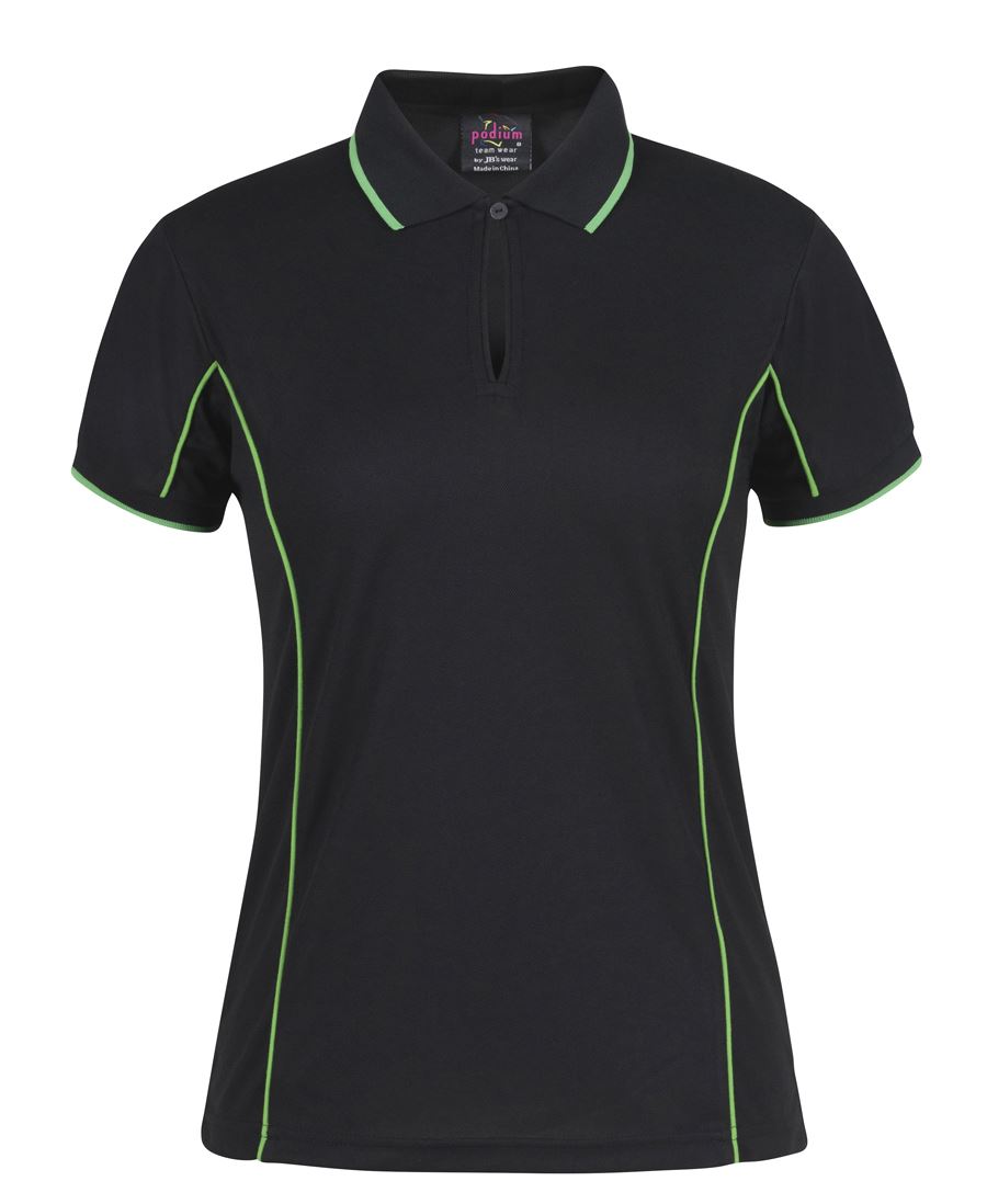 JB'S Podium Women’s Piping Work Polo Shirt 7LPI  Metro Workwear