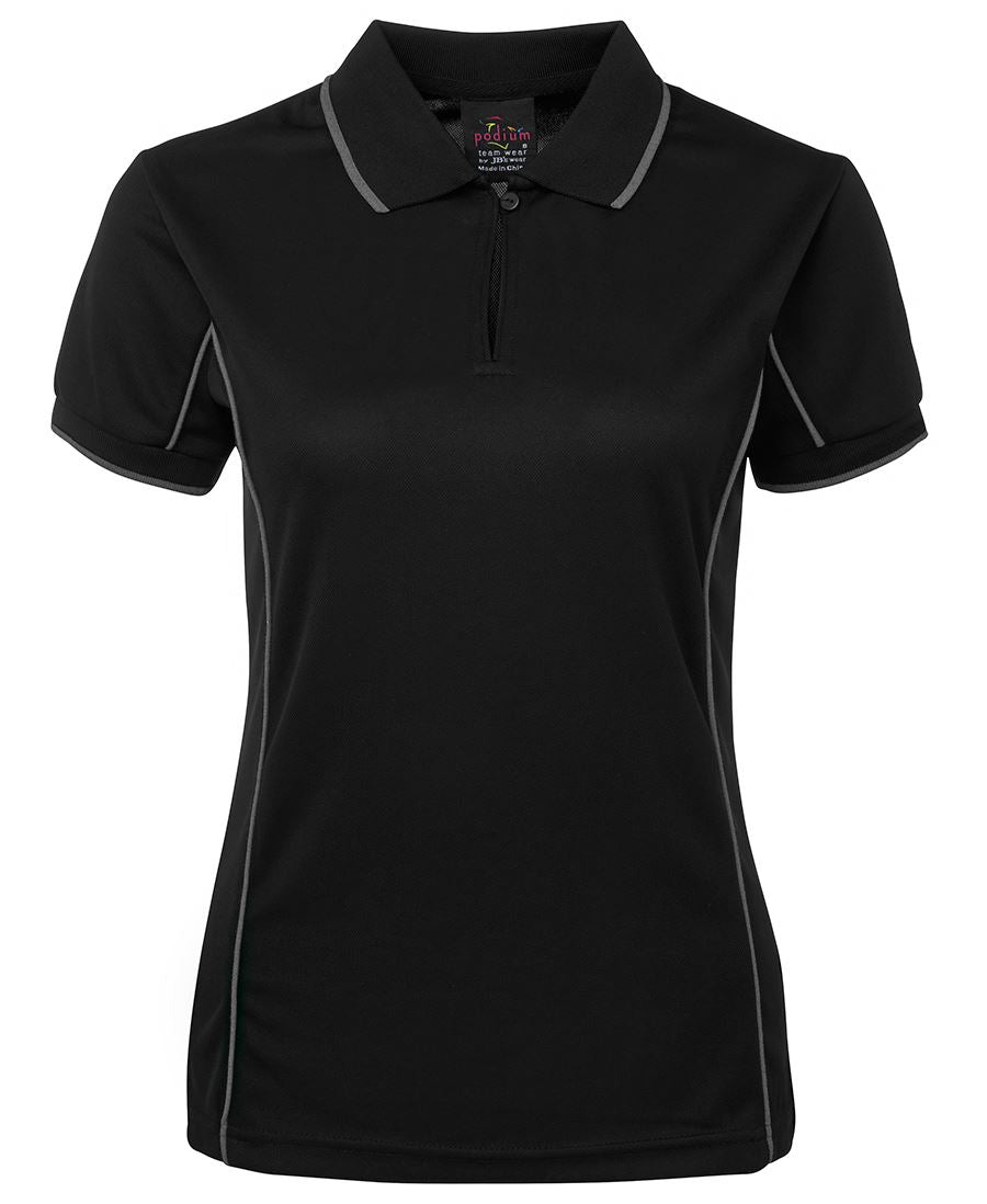 JB'S Podium Women’s Piping Work Polo Shirt 7LPI  Metro Workwear