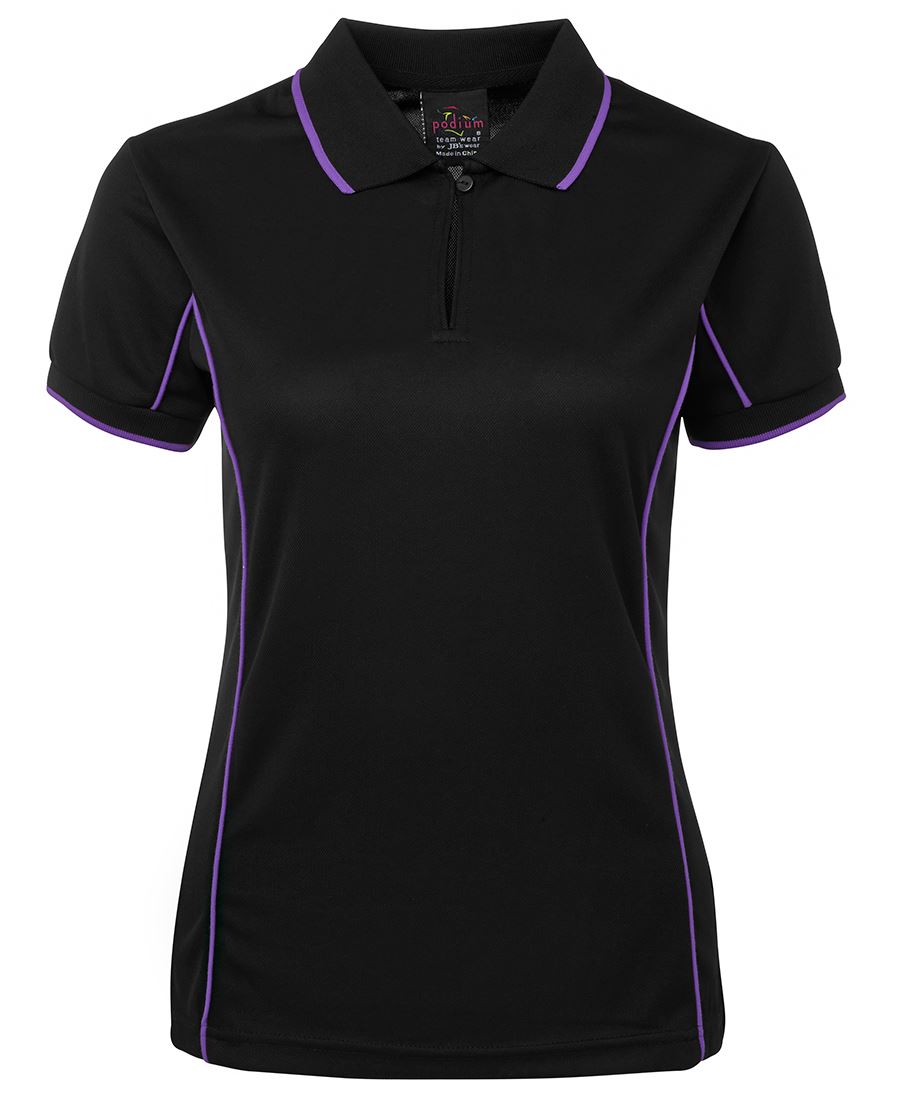 JB'S Podium Women’s Piping Work Polo Shirt 7LPI  Metro Workwear