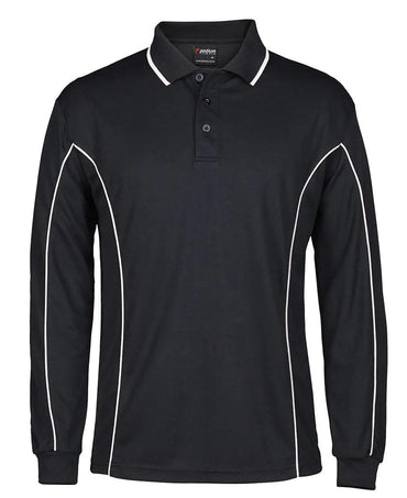 JB'S Long Sleeve Piping Polo 7PIPL Metro Workwear.