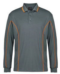 JB'S Long Sleeve Piping Polo 7PIPL Metro Workwear.