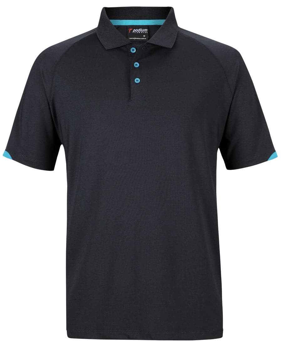 JB'S Podium Contrast Stretch Polo Shirt 7STC Metro Workwear.
