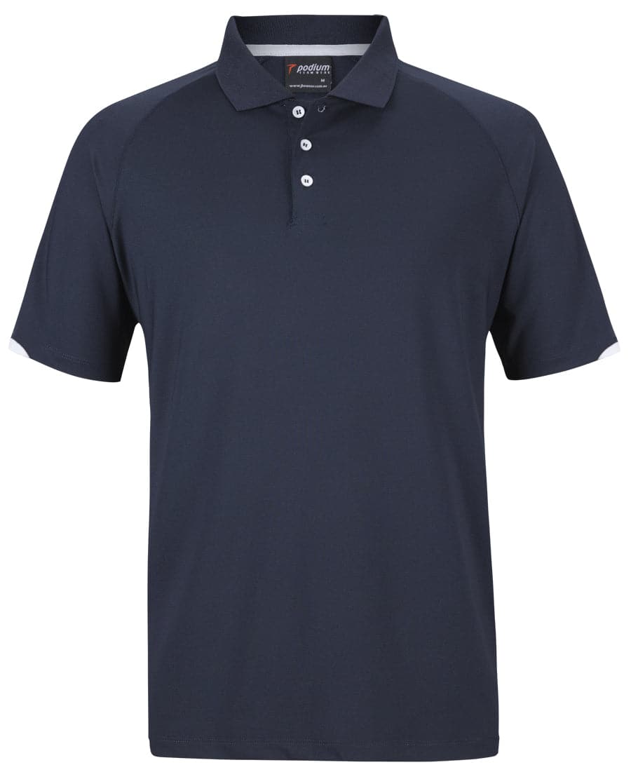 JB'S Podium Contrast Stretch Polo Shirt 7STC Metro Workwear.