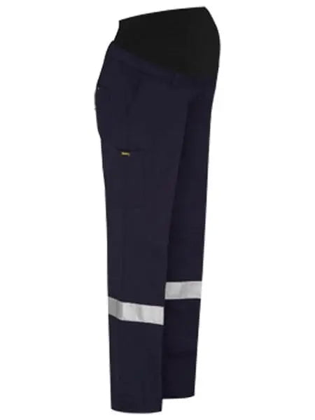 Bisley Women's Taped Maternity Drill Work Pants BPLM6009T Metro Workwear.