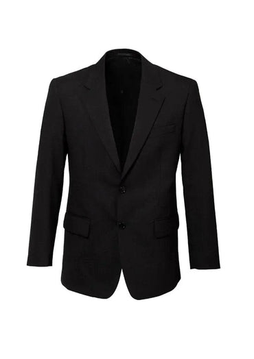 Biz Corporates Mens 2 Button Classic Jacket 84011 in Black
