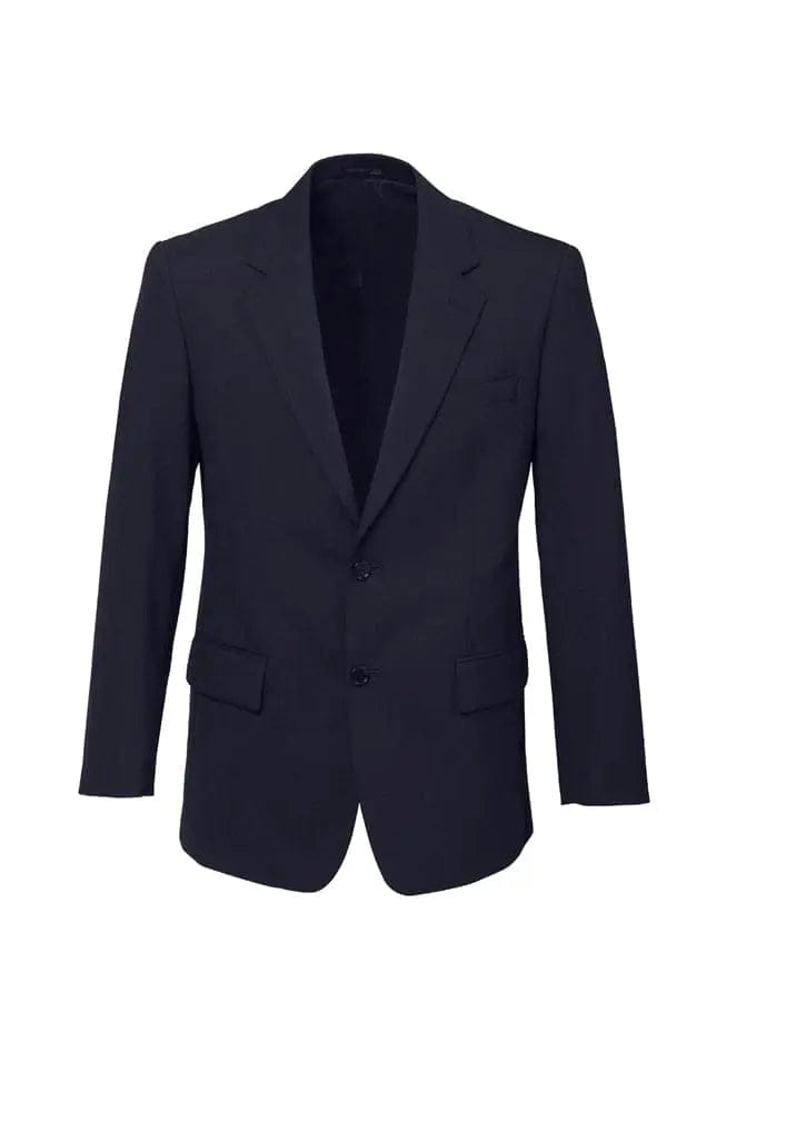 Biz Corporates Mens 2 Button Classic Jacket 84011 in Navy