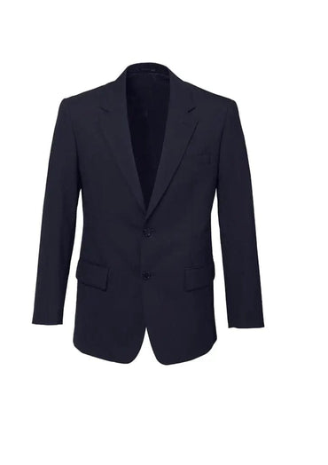 Biz Corporates Mens 2 Button Classic Jacket 84011 in Navy