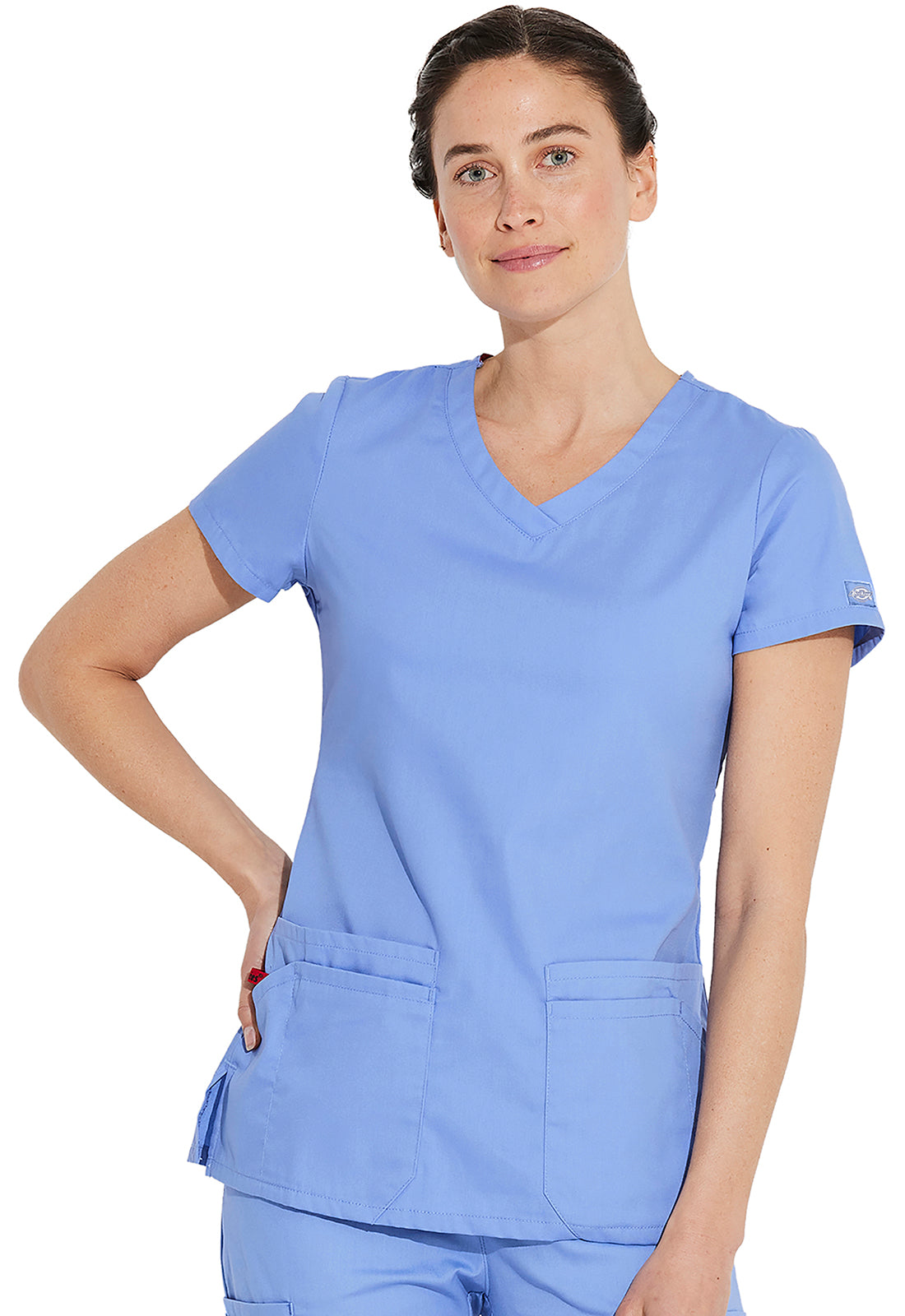 Dickies EDS Signature Women's V-Neck Scrub Top 85906 Metro Workwear.