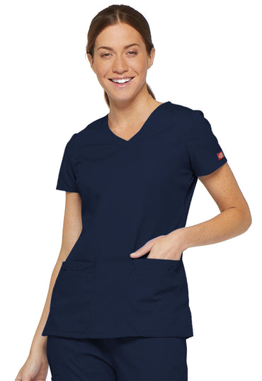 Dickies EDS Signature Women's V-Neck Scrub Top 85906 Metro Workwear.