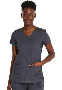 Dickies EDS Signature Women's V-Neck Scrub Top 85906 Metro Workwear.
