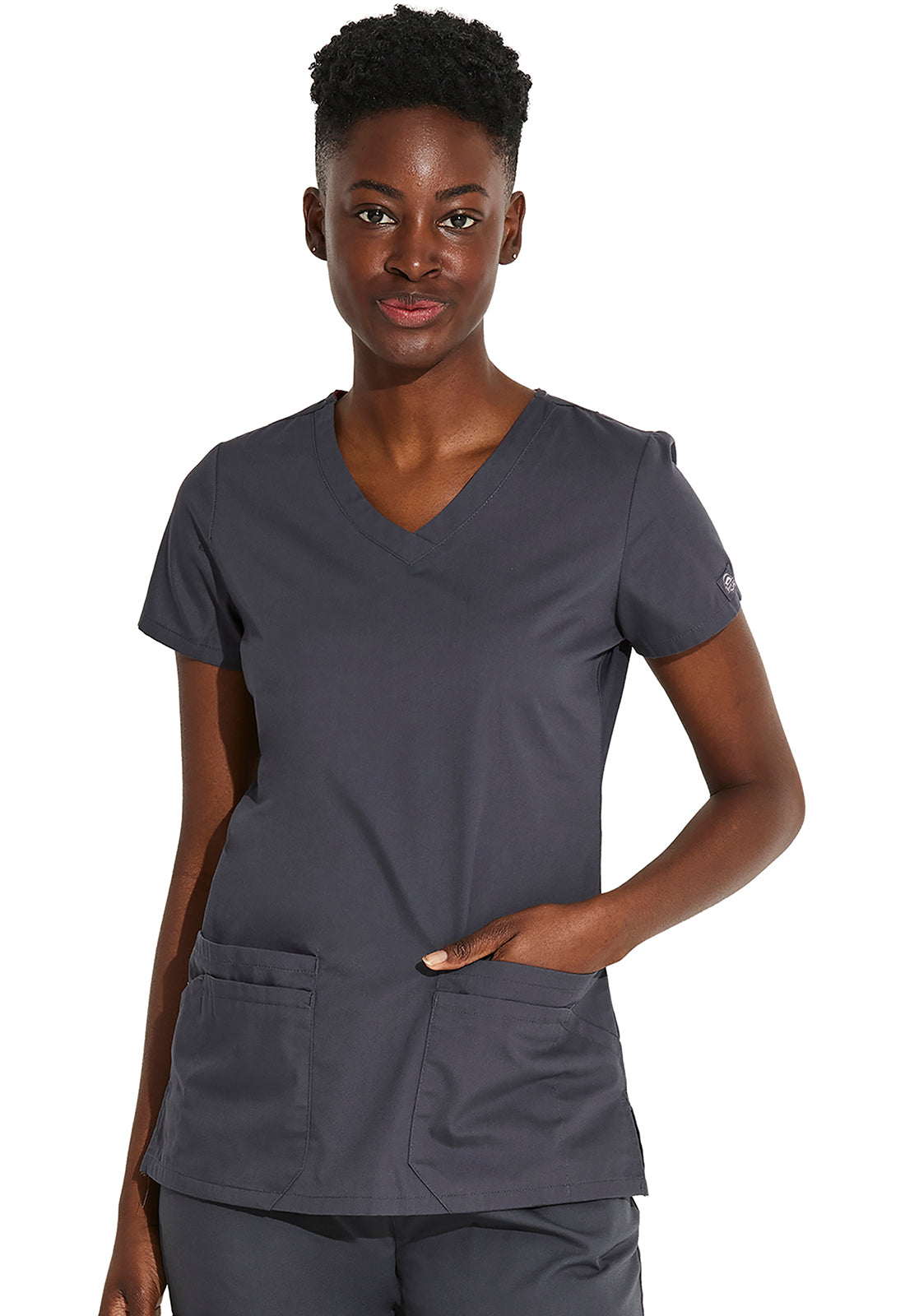 Dickies EDS Signature Women's V-Neck Scrub Top 85906 Metro Workwear.