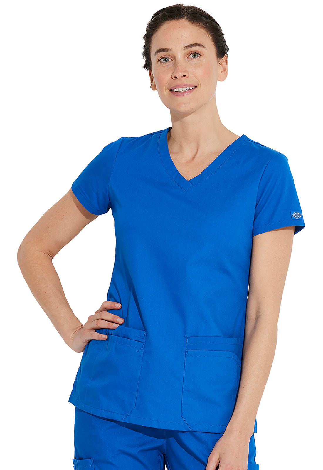 Dickies EDS Signature Women's V-Neck Scrub Top 85906 Metro Workwear.