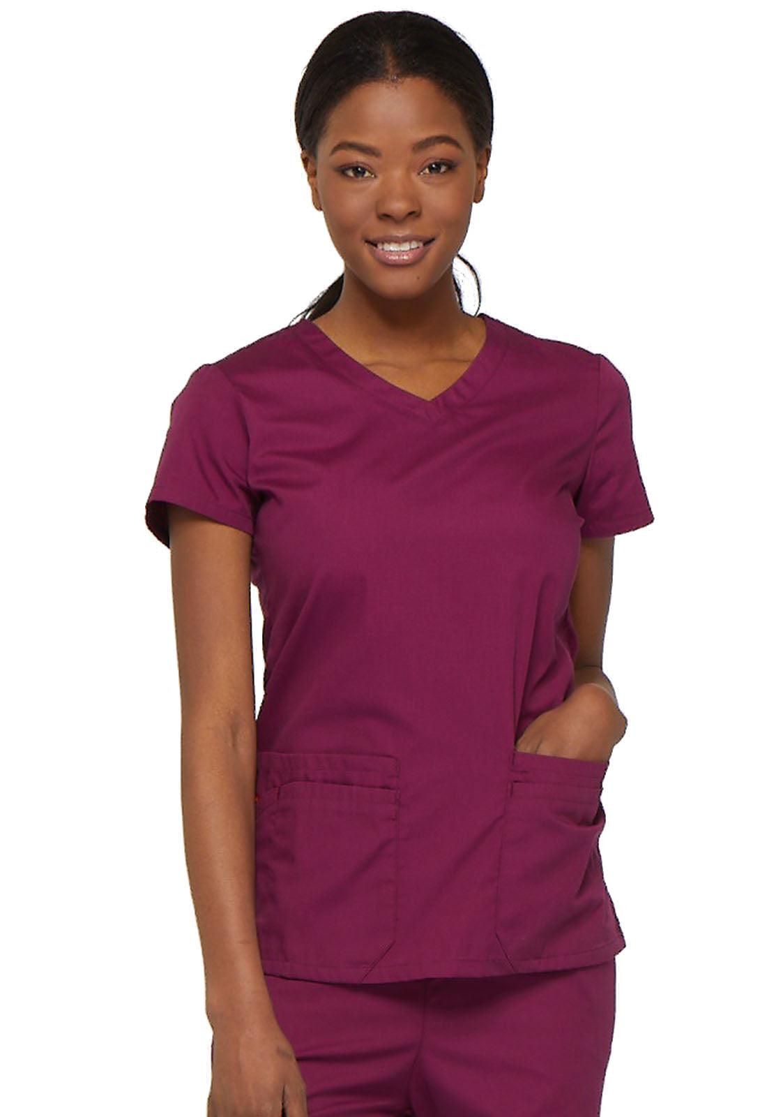 Dickies EDS Signature Women's V-Neck Scrub Top 85906 Metro Workwear.