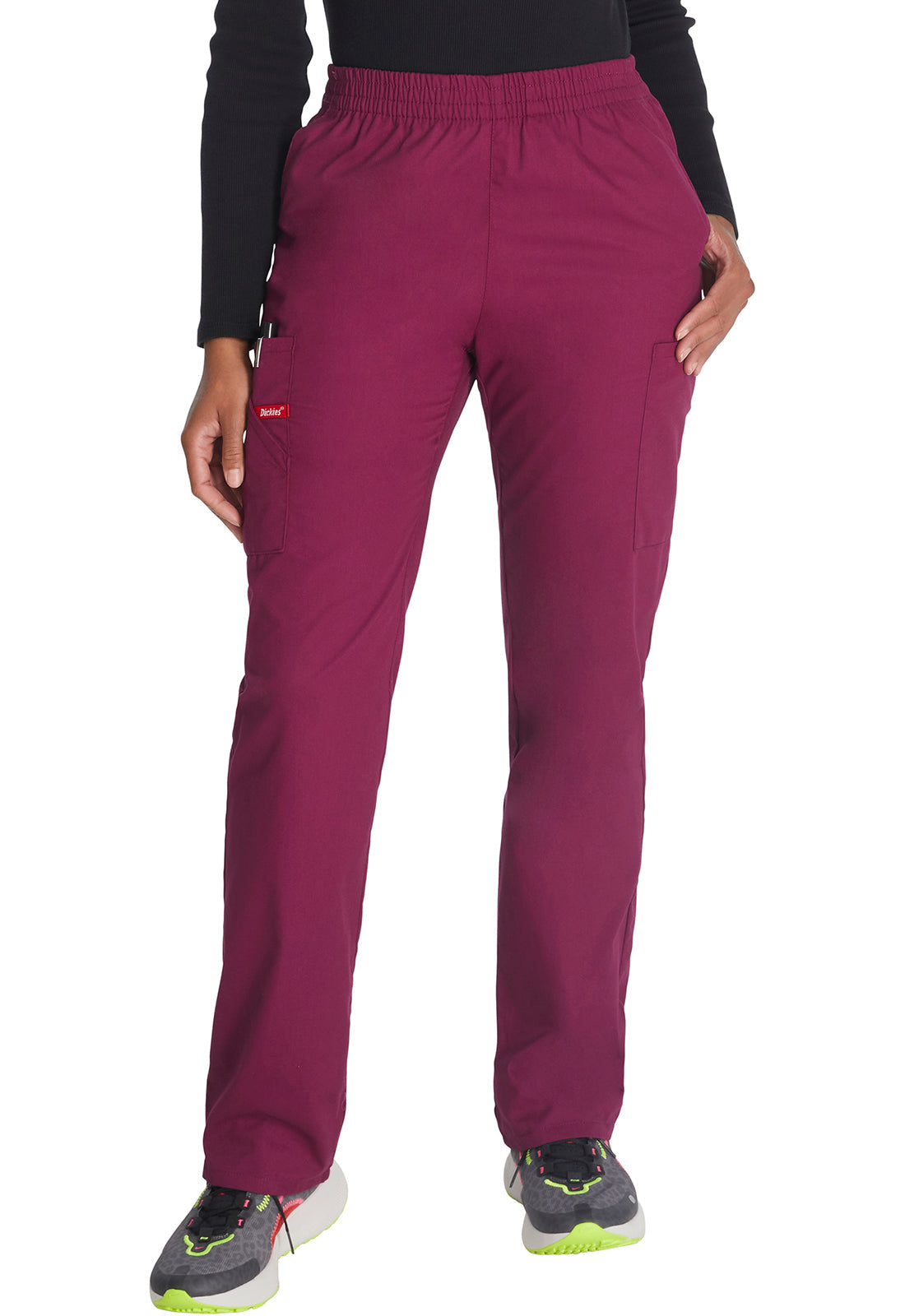 Dickies EDS Signature Women's Tapered Leg Scrub Pant 86106 Metro Workwear.